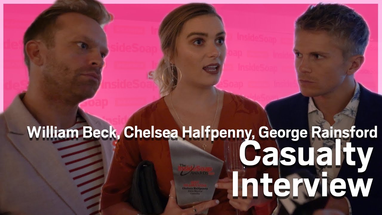 Casualty's Alicia, Ethan and Dylan Inside Soap Awards Interview | Metro
