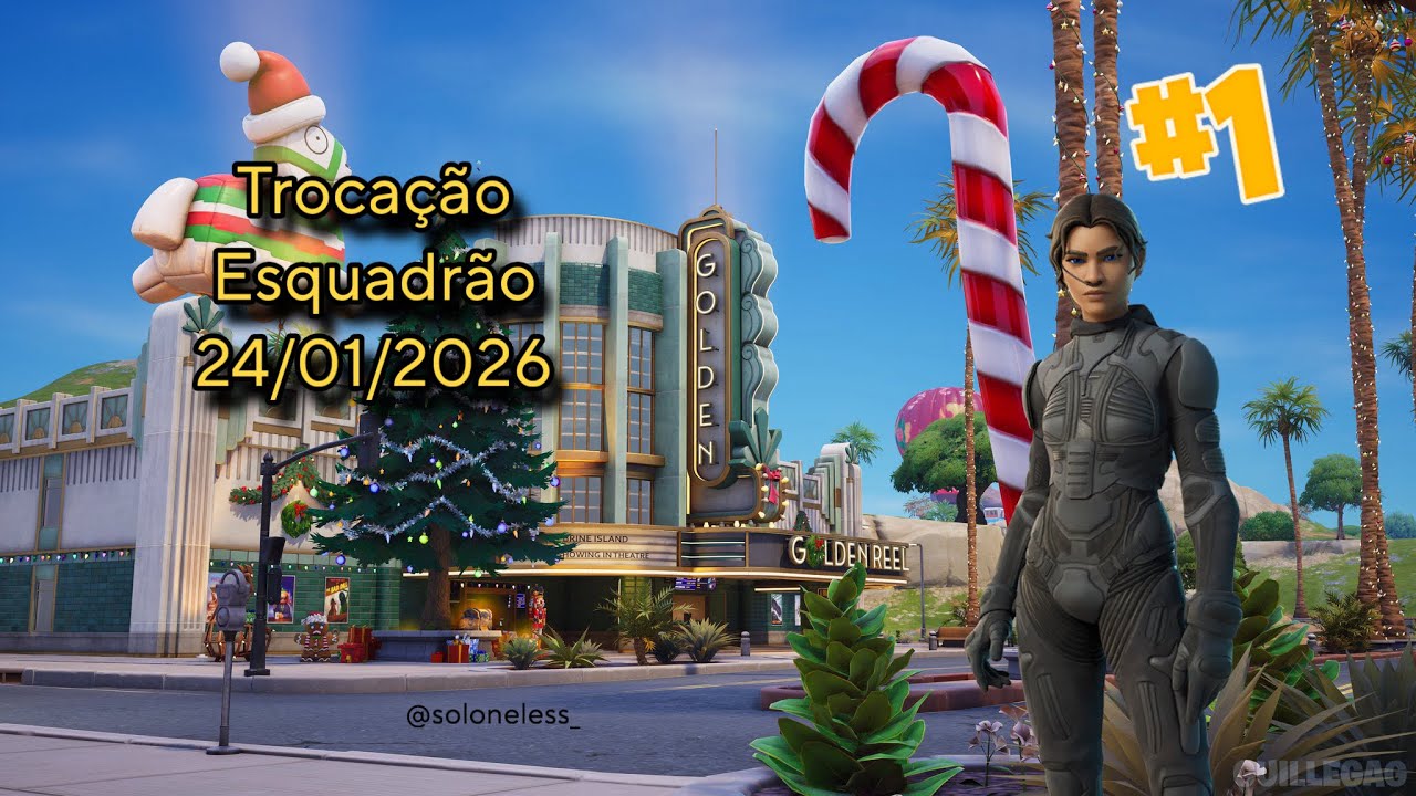 Reload Trocação | 24/01 | Vitória Royale 👑
