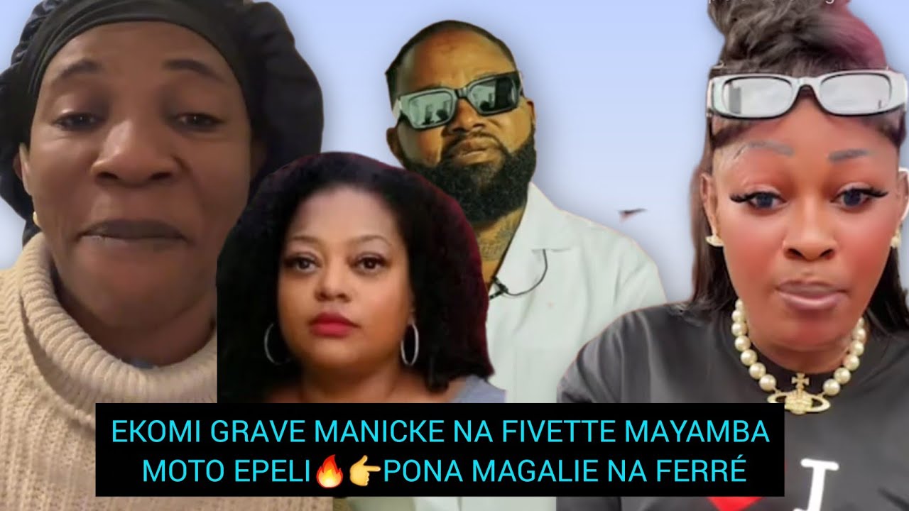MANICKE NA FIVETTE MAYAMBA MOTO EPELI🔥👉PONA MAGALIE NA FERRÉ