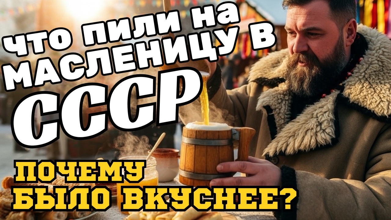 ТОП-5 ГОРЯЧИХ НАПИТКОВ НА МАСЛЕНИЦУ В СССР