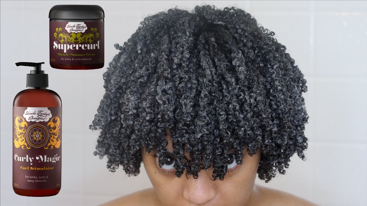 Wash and Go Magic Revealed! | Week 1 | Uncle Funky's Daughter Supercurl and Curly Magic