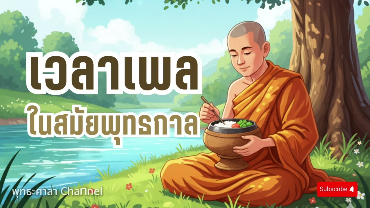 ⏰  เวลาเพลในสมัยพุทธกาลดูยังไง ปริศนาแห่งกาลเวลาในโลกที่ไร้นาฬิกา