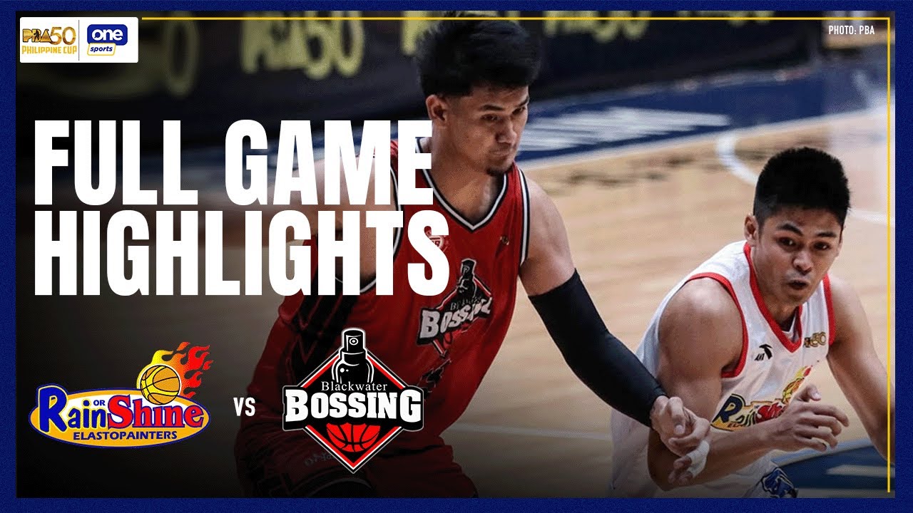 BLACKWATER vs. RAIN OR SHINE | FULL GAME HIGHLIGHTS | PBA SEASON 50 PHILIPPINE CUP | OCT. 24, 2025