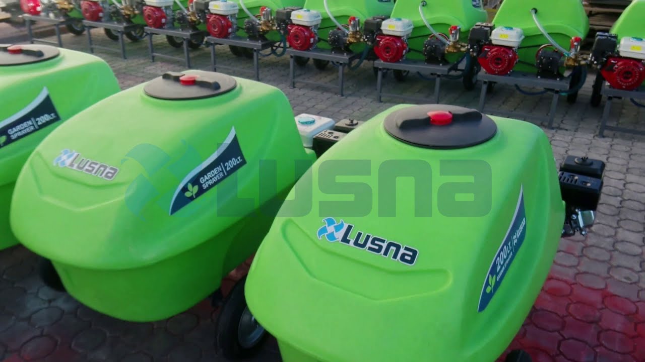 200 LT HAND PUSH TYPE GARDEN SPRAYER, GASOLINE ENGINE AND PISTON PUMP/ 200LT BAHÇE İLAÇLAMA MAKİNASI