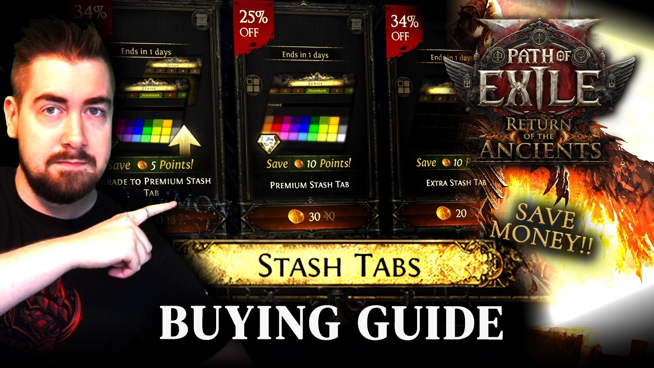 Вкладки хранилища, которые вам НЕОБХОДИМЫ в Path of Exile 2
