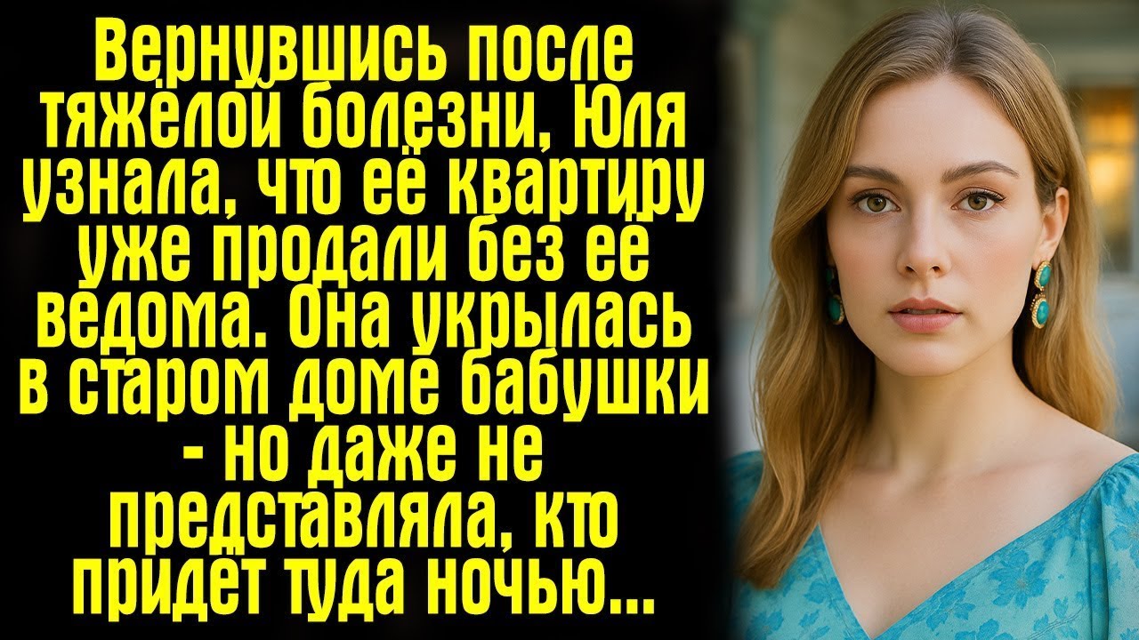 Вернувшись после тяжёлой болезни, Юля узнала, что её квартиру уже продали без её ведома. Она...