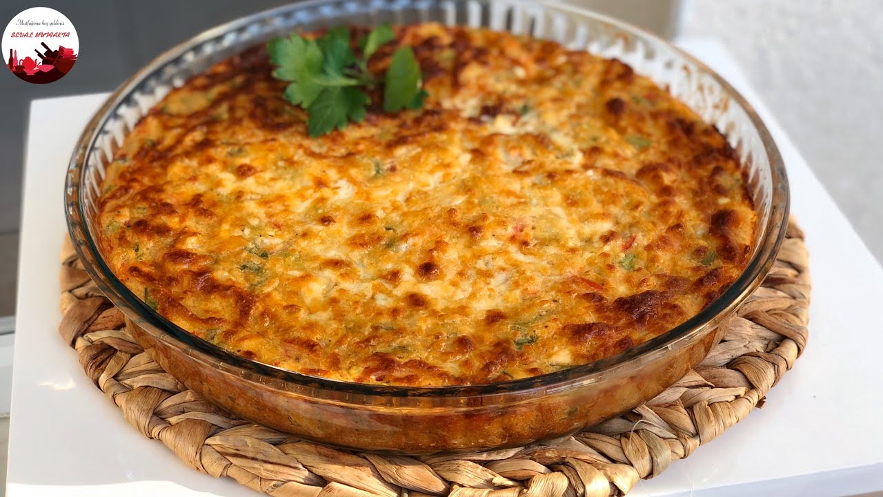 KAHVALTIYA➡️Hamur Yoğurmadan 5 dk Kat Karıştır At Fırına😍👌🏻Müthiş Yumuşaklıkta Enfes ÇÖREK TARİFİ