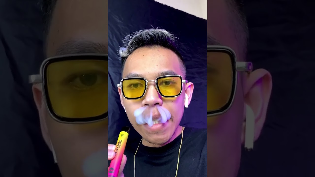 Satisfying Inhale 🥰With Grape Soda by @atingbarofficial