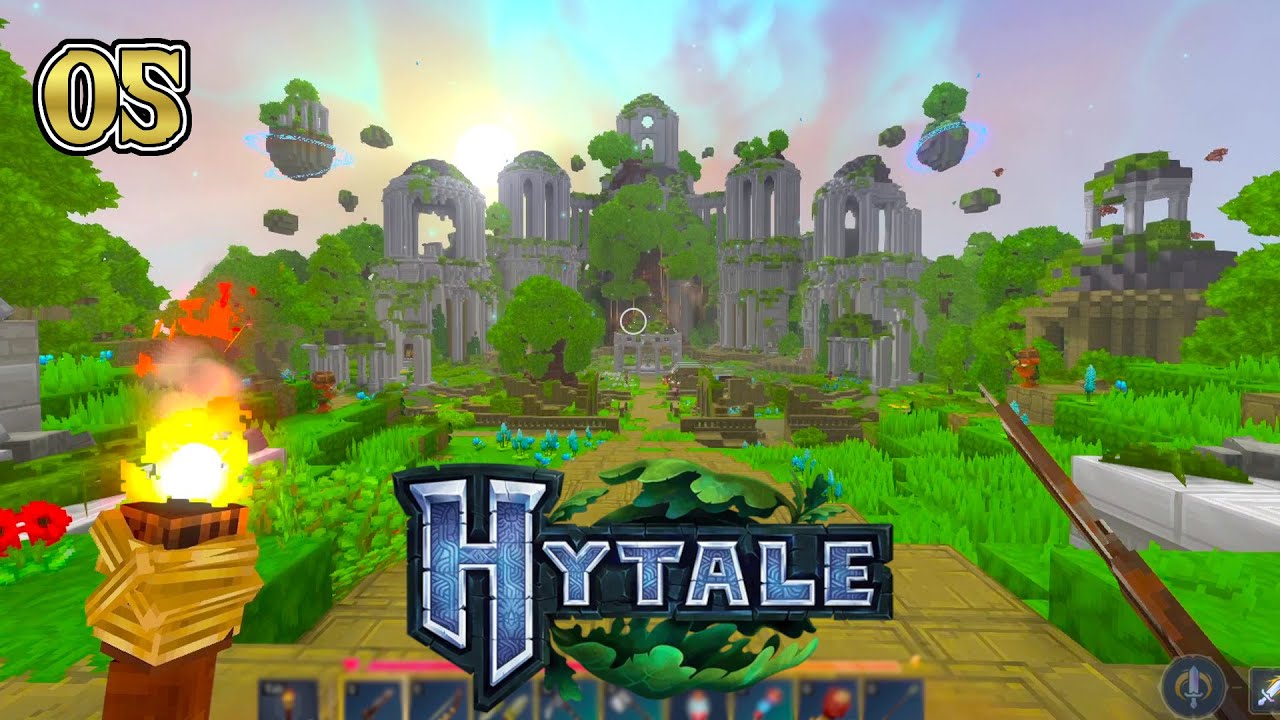 J'AI DÉCOUVERT LA MAGNIFIQUE CITÉ D'ORBIS ! [HYTALE EP.05]