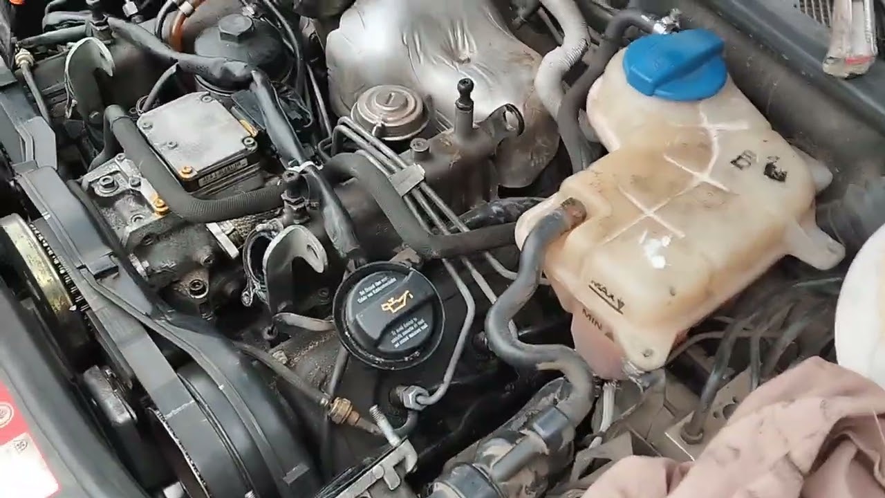 AUDI 2.5 TDI дымит .не едет ошибка 00550 или P0550 🤔 даже в отпуске работа нашла меня