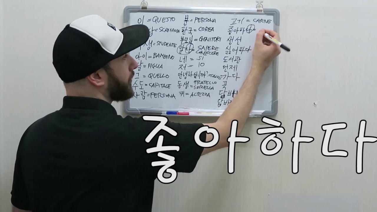 IMPARA IL COREANO #2 [LEZIONE DI COREANO] lv.1 ch.1 1/4 - PRESENTE, VERBO ESSERE