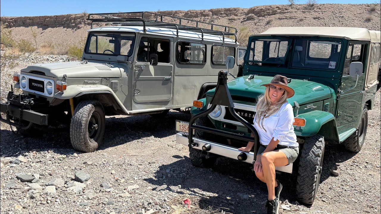  Toyota Land Cruiser 1974 FJ40 Soft Top  1980 FJ45 Troopy Walk Around #davidbustamente 