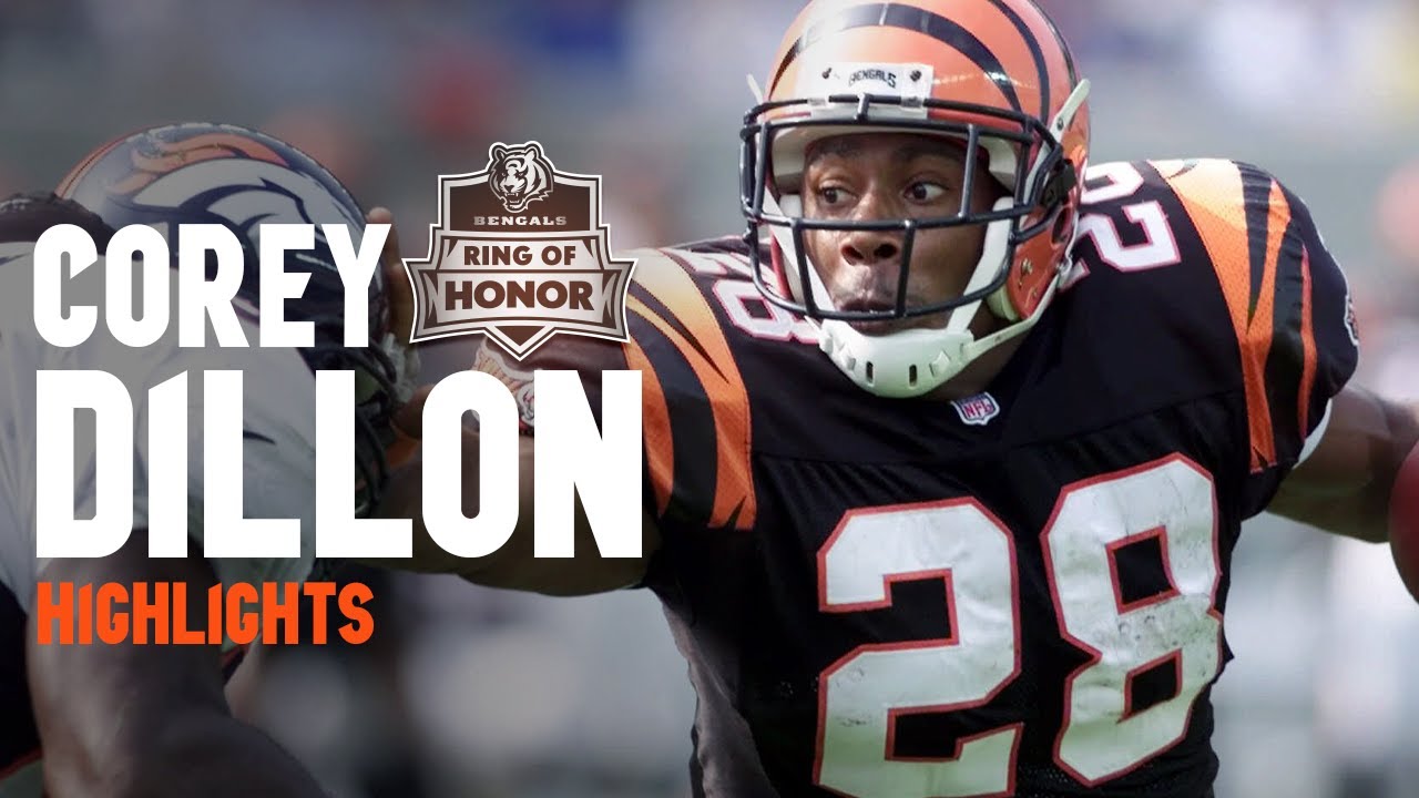 Corey Dillon’s TOP Career Plays