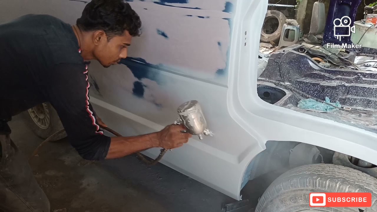 Rebuilding a 1988 Toyota HIACE  part 5.   Paintwork done.