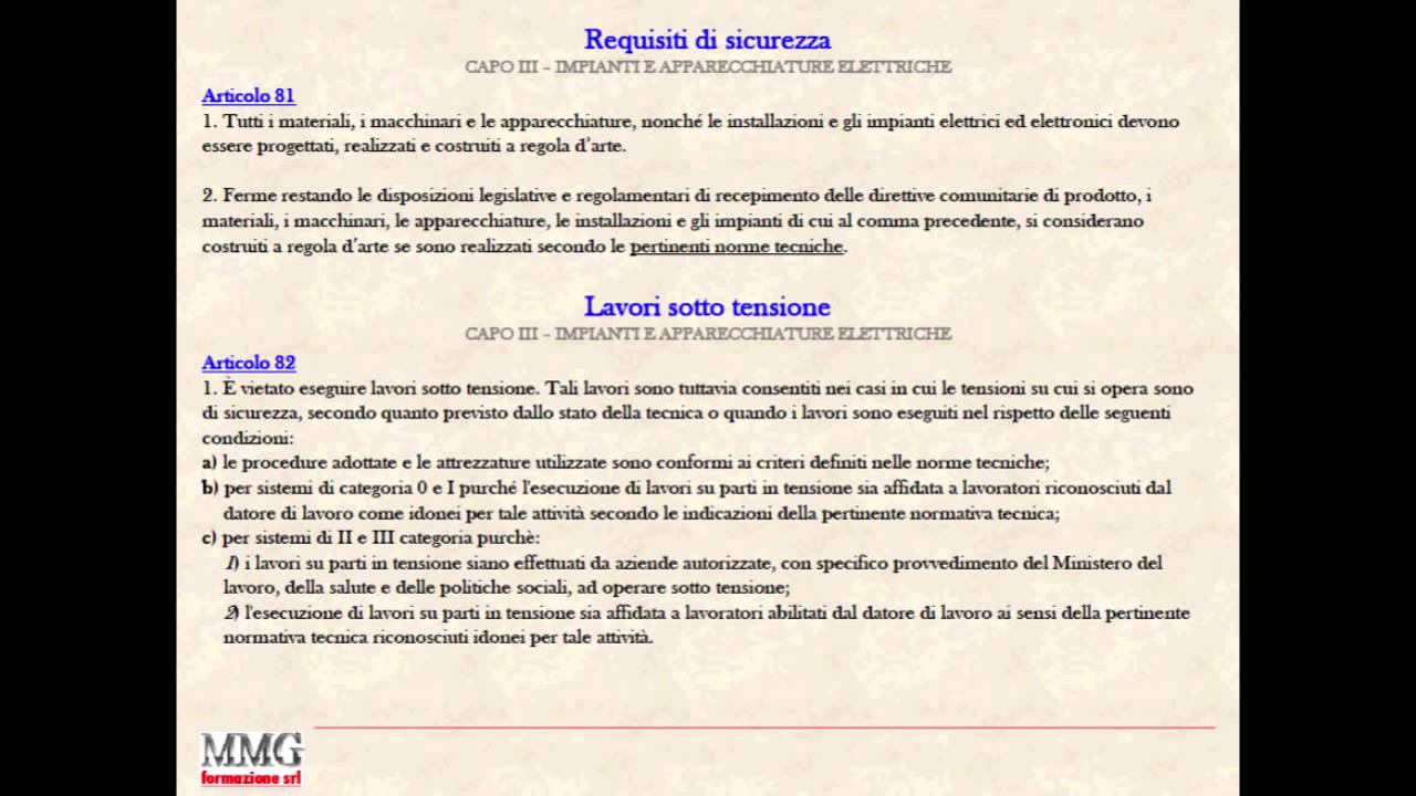 Rischio elettrico