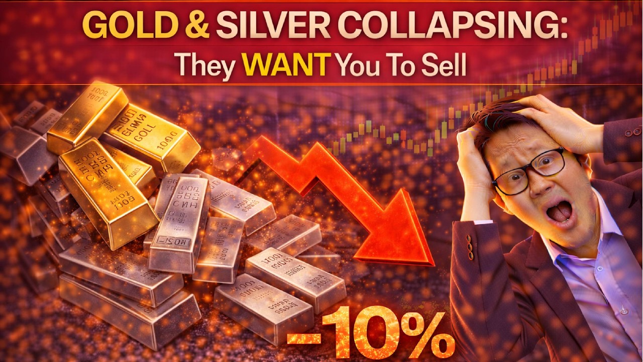 GOLD & SILVER COLLAPSING: They WANT You To Sell