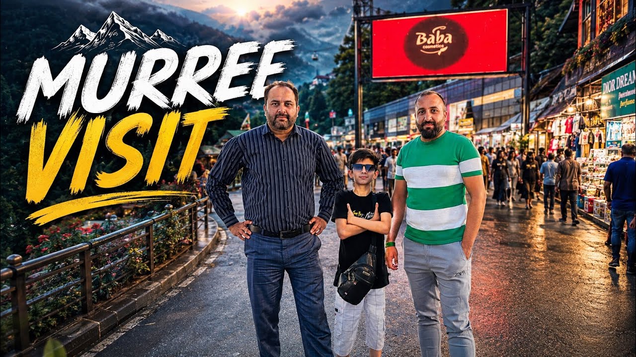 Hum Mall Road Murree pounch gay | Ali Vlogs 