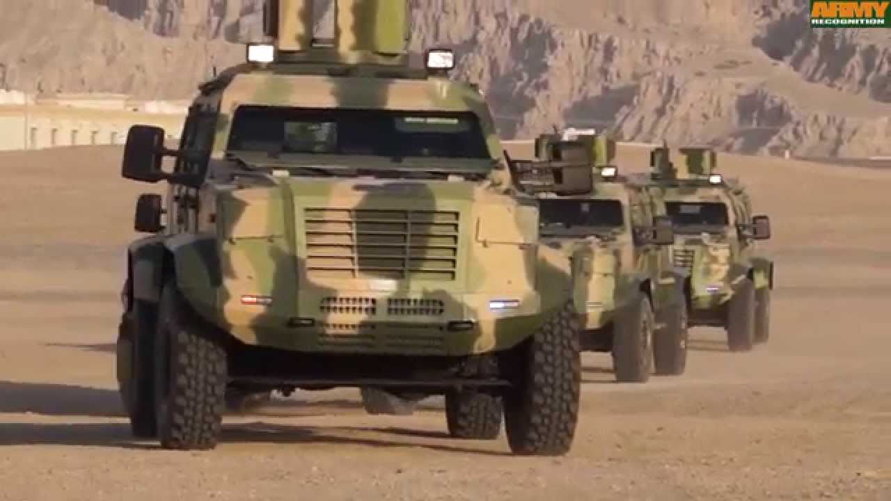 IAG introduces its range of 4x4 armoured vehicles Jaws and Guardian at Milipol 2015