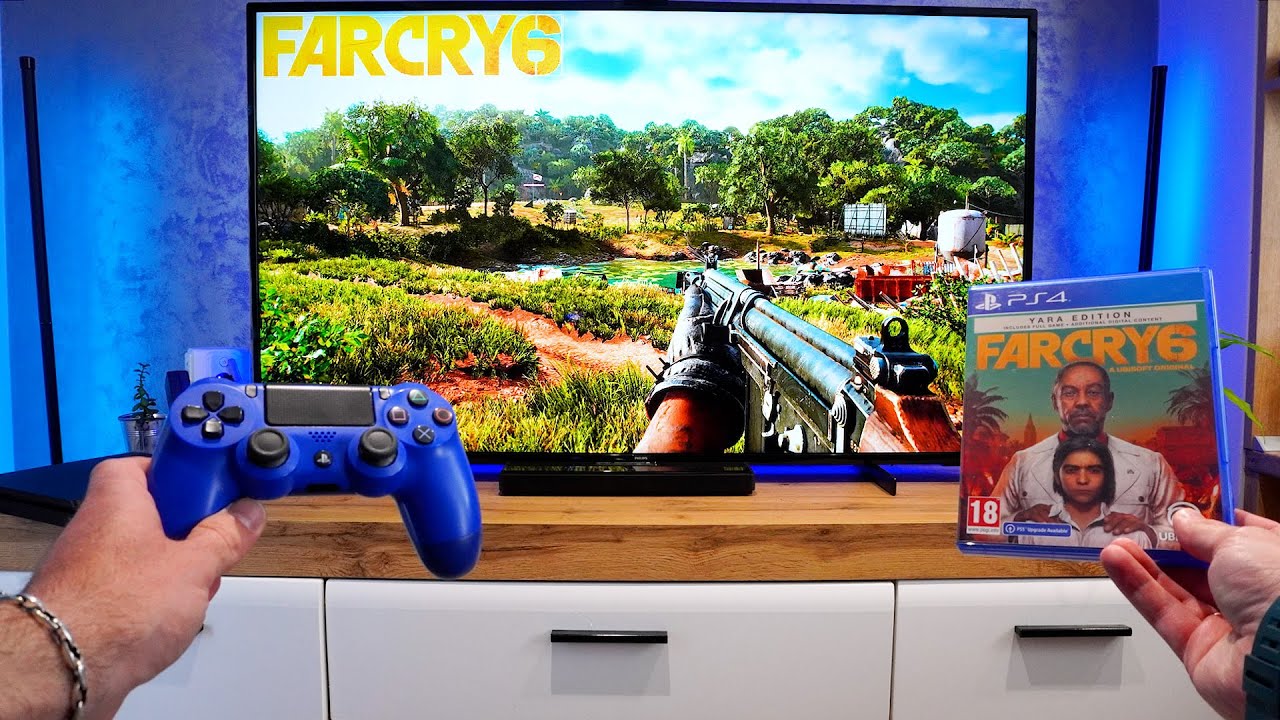 Far Cry 6 On the PS4 Slim - POV Gameplay Test, Graphics, Impression