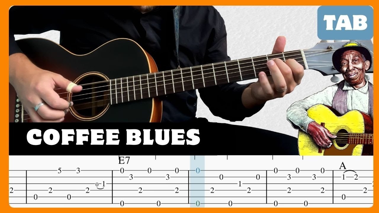 Mississippi John Hurt - Coffee Blues - Guitar Lesson TABs