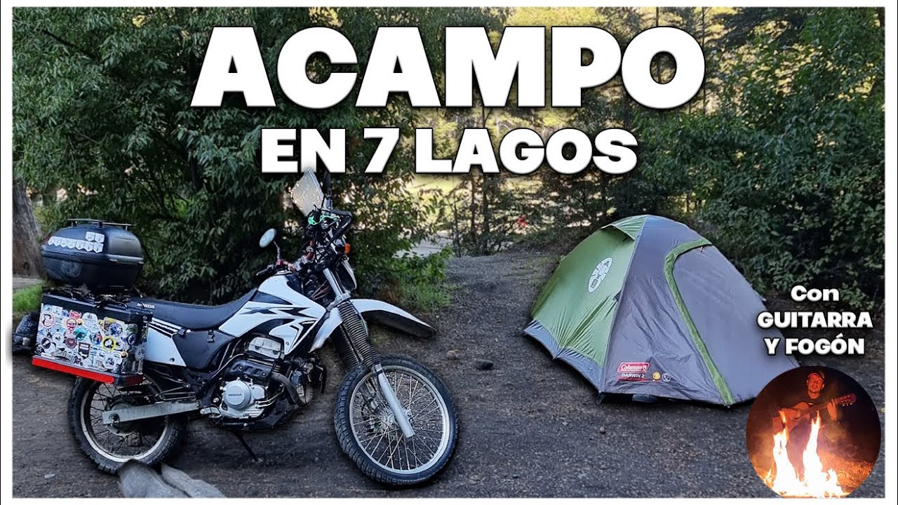 ACAMPO GRATIS EN EL LAGO MÁS HERMOSO DE LOS 7 LAGOS ⛺ (Villa la Angostura, Patagonia Argentina)