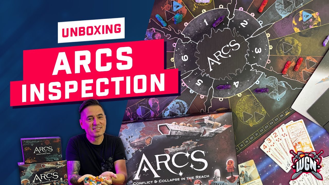 Arcs + Miniatures pack inspection - let's take a look at box contents