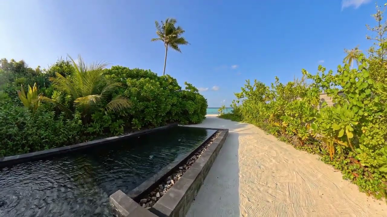 Beach SUITE with Pool at Siyam World Maldives |  4K Room Tour | Vlog