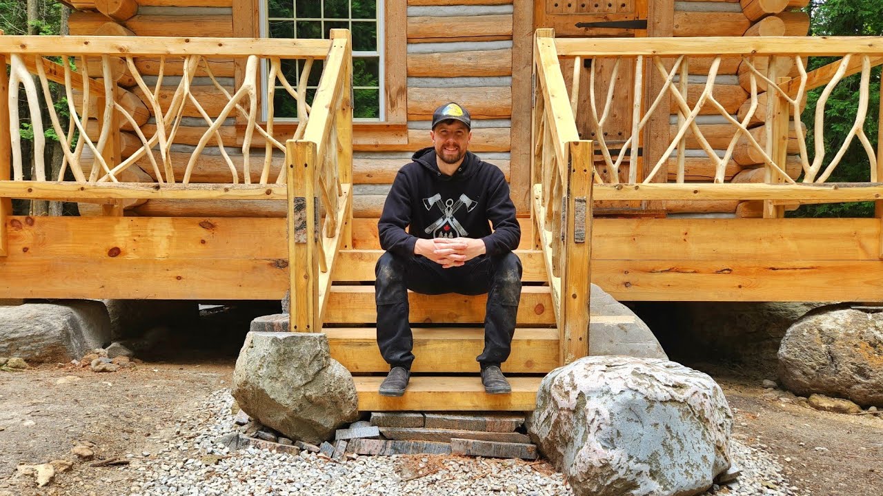 Deck Build - Start to Finish. Simple, Rustic, Sturdy!