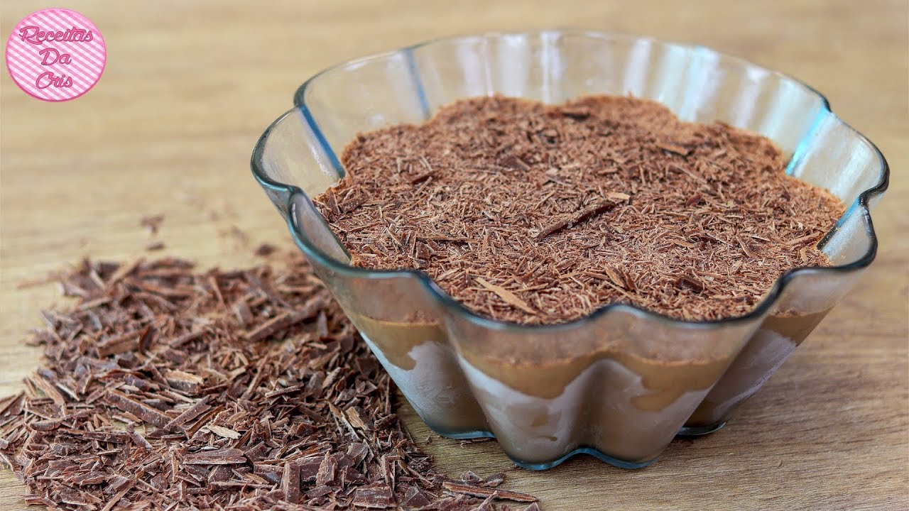 MOUSSE DE CHOCOLATE | RECEITAS DA CRIS