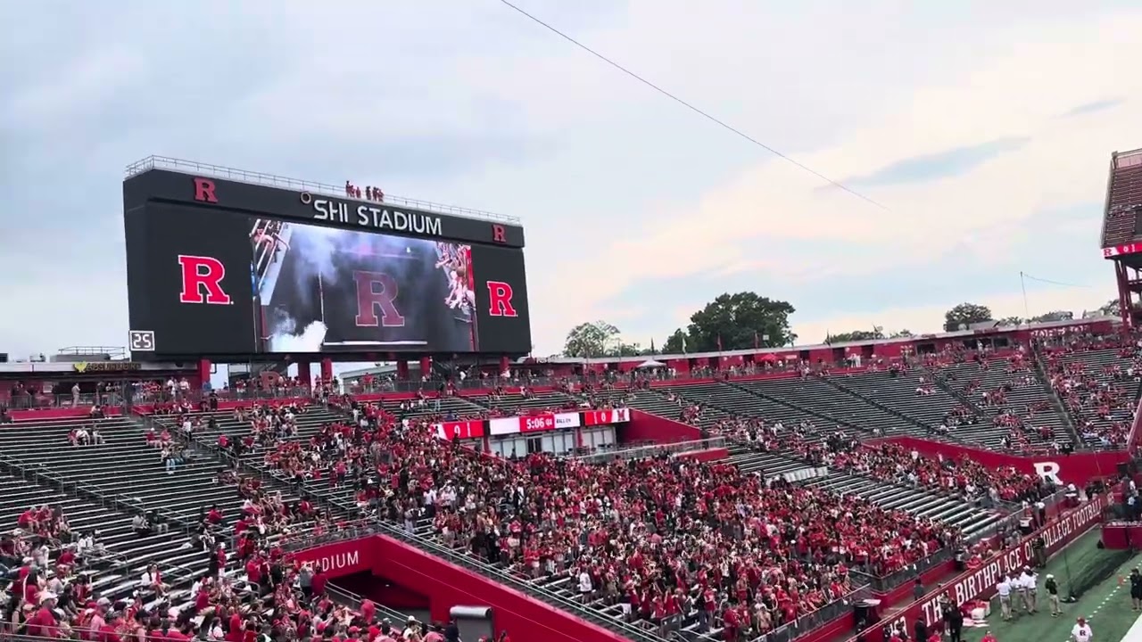Rutgers vs Miami (OH) horse & team entrance! | 9/6/25 | Go Rutgers!!