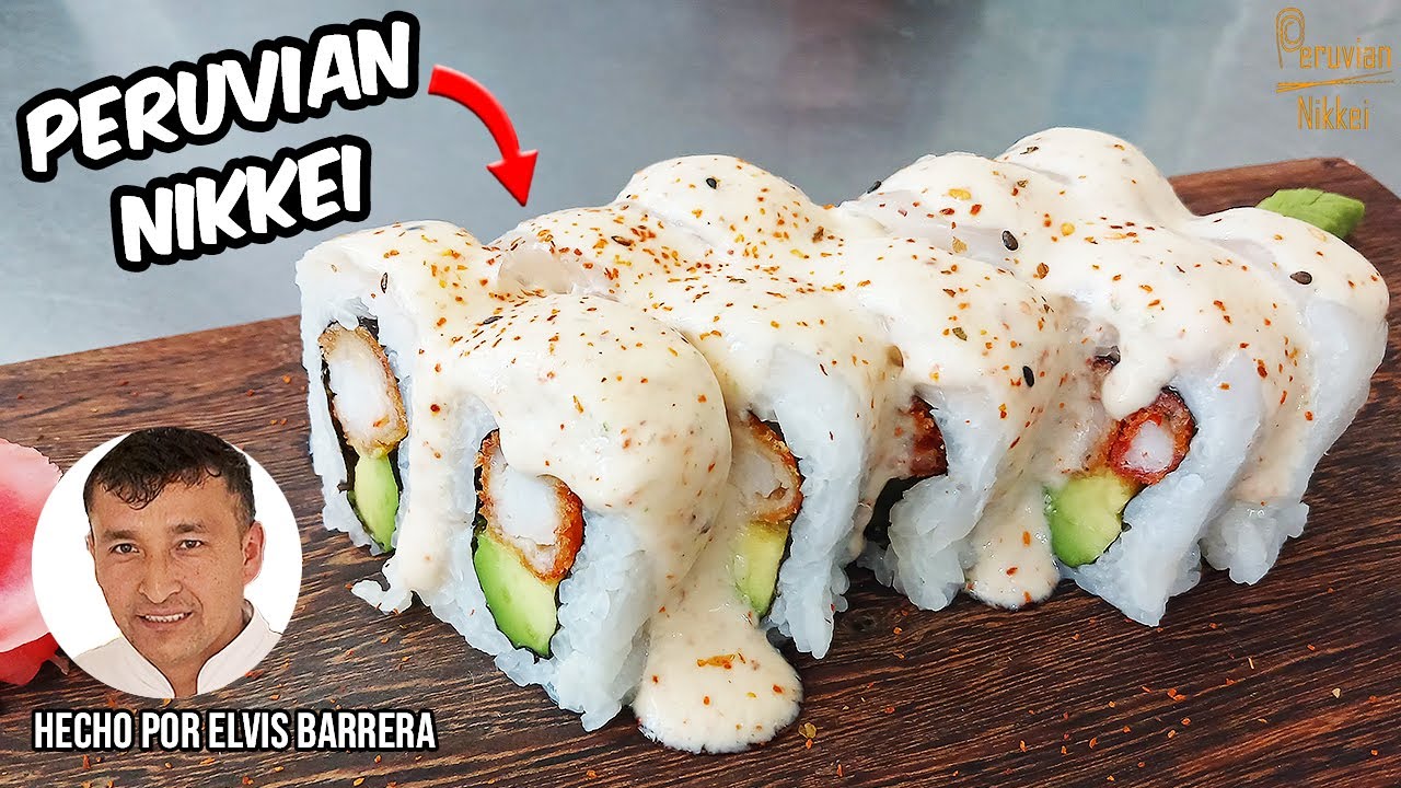 ¡Cómo preparar un Sushi Peruvian Nikkei Paso a Paso de manera FÁCIL! | Al Estilo de Elvis Barrera