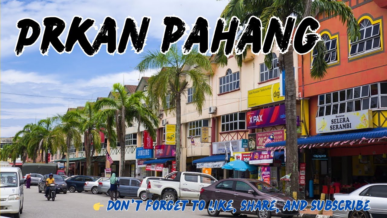 Trip 04- Driving Through Bandar Pekan, Pahang | Scenic Malaysia Road Trip | Nabon TV