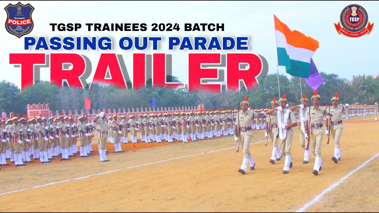 13TH BN POP TRAILER of SCTPCs TGSP-2024 | TELANGANA POLICE | DOP BY ZAMEER PC -1970