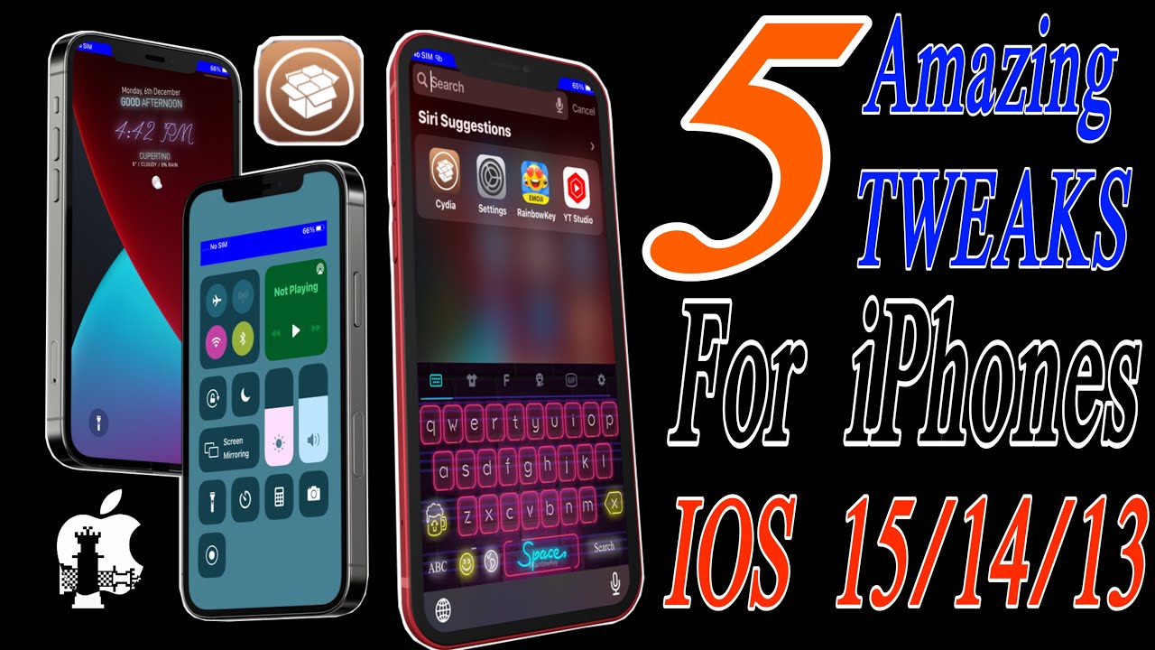 5 Amazing Tweaks on iPhones | iOS 15/14/13/12/11 | New Cydia Tweaks