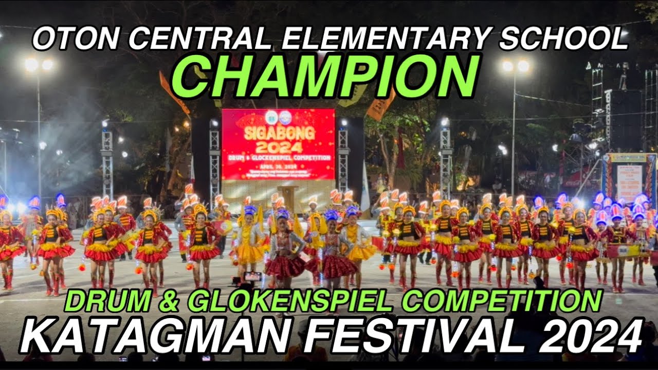 CHAMPION ‼️ OTON CES - KATAGMAN FESTIVAL 2024 DRUM & GLOKENSPIEL CORPS COMPETITION #katagmanfestival