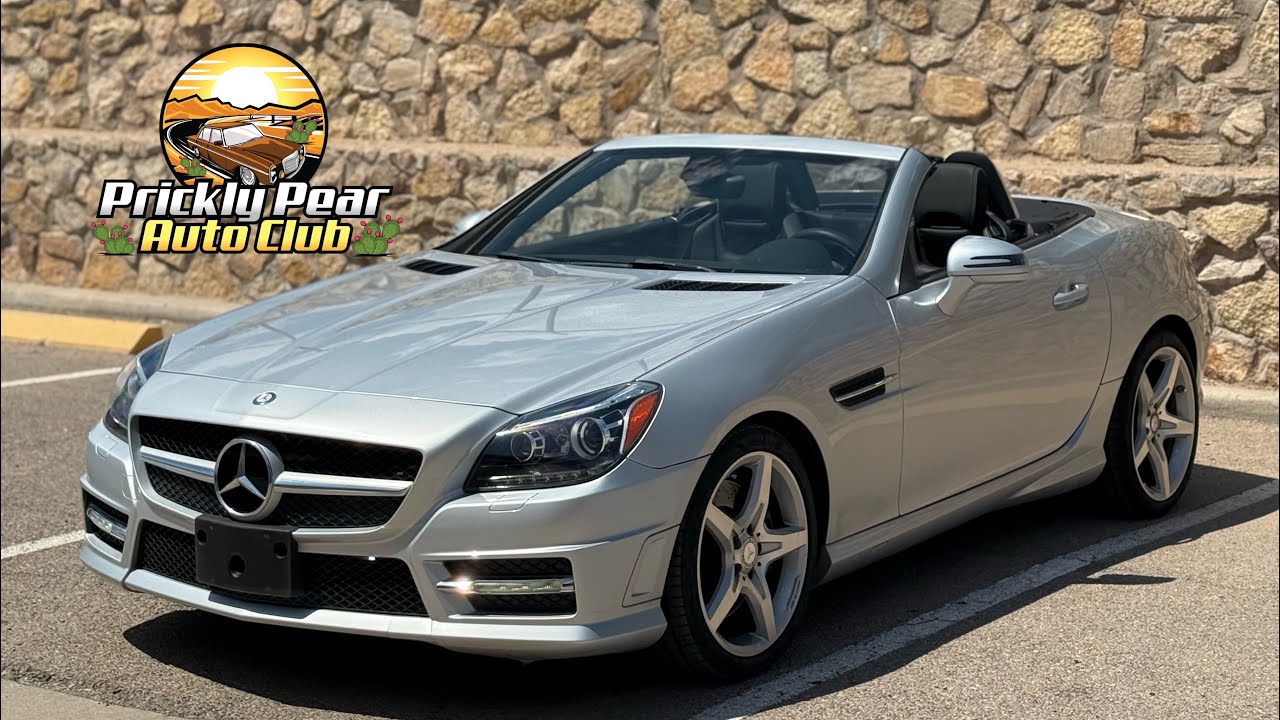 The 2012 Mercedes-Benz SLK250 R172 Is A German Luxury Go-Kart