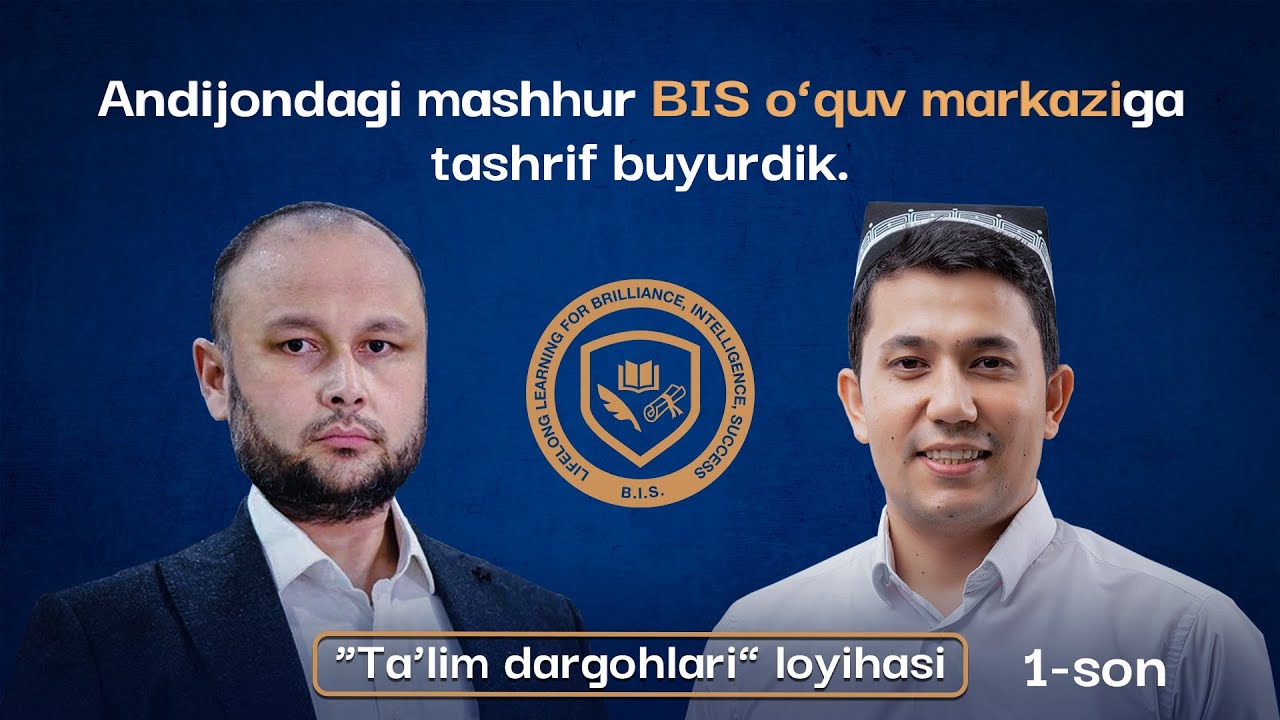 Andijondagi mashhur BIS o'quv markaziga tashrif buyurdik | Muhammadali Eshonqulov