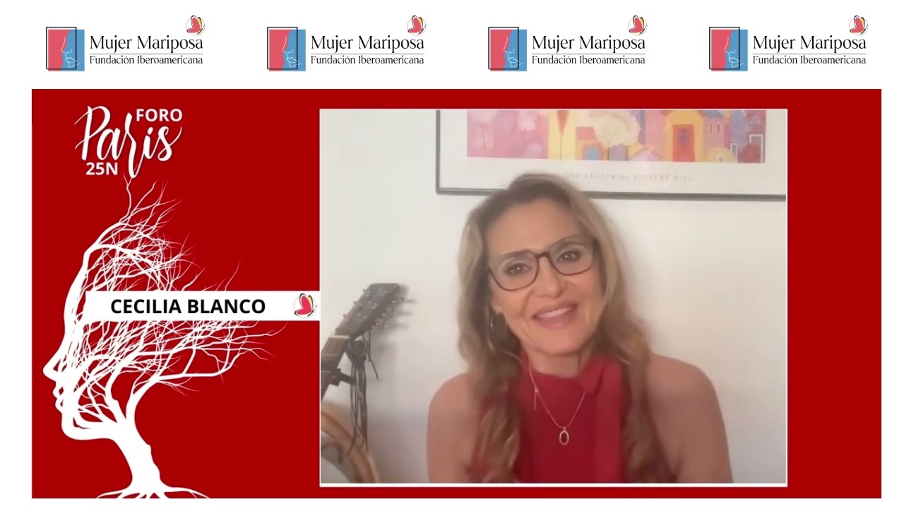 CECILIA BLANCO PONENCIA MARIPOSA FORO MUJERES POR LA BIODIVERSIDAD - PARIS 2024