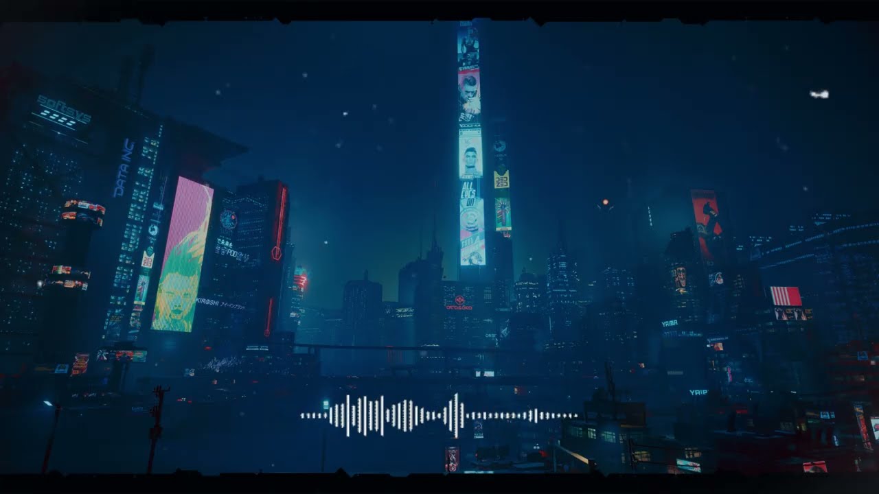 50 minutes of Cyberpunk Nightlife Ambience
