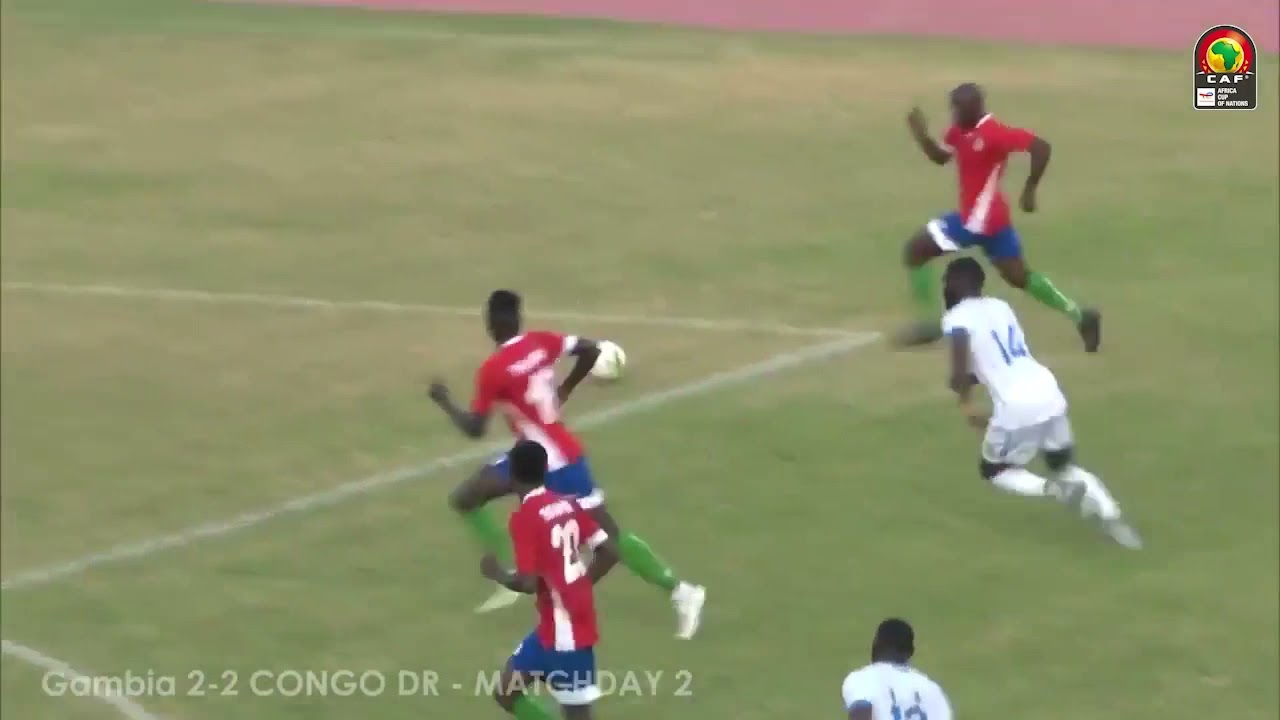 Gambia Road to Cameroon highlights games