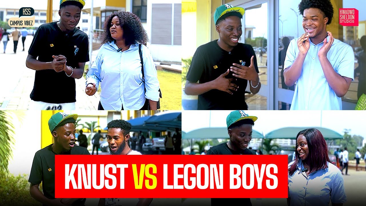 Knust Boys Vs Legon Boys… Big Paradise Dey For You😂😂