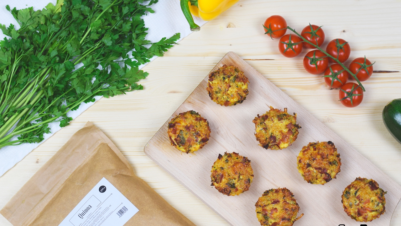 Quinoa Beakfast Muffins - GymBeam