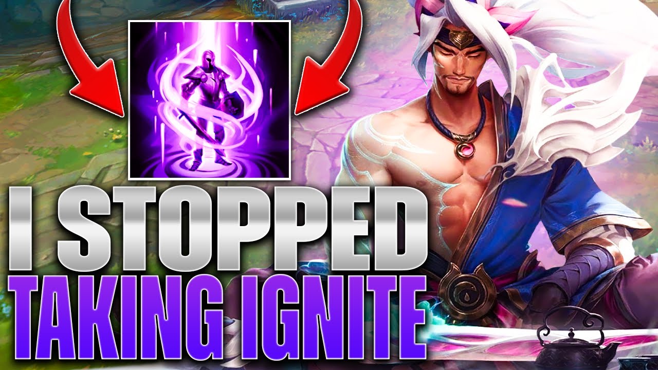 I STOPPED TAKING IGNITE ON YASUO AND ONLY TAKE THIS!