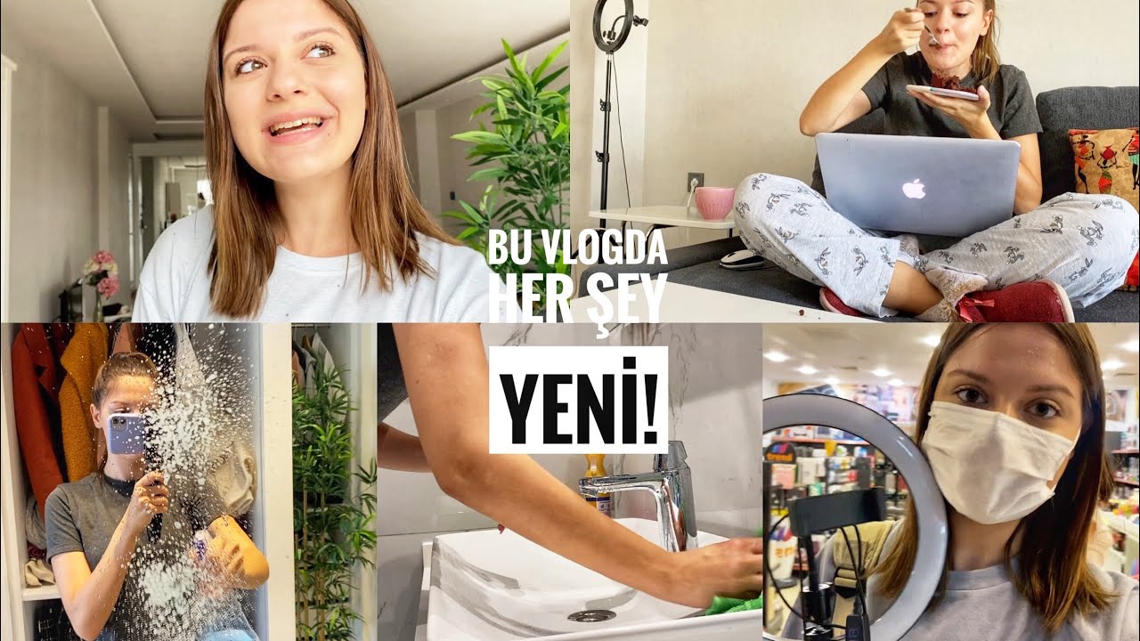 YENİ HAYATIMA HOŞGELDİNİZ! | YENİ SAÇLAR, EV TEMİZLİĞİ | 2 GÜNLÜK 