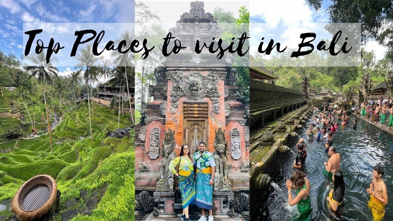 🇮🇩 TOP PLACES TO VISIT IN BALI || ULTIMATE BALI TRAVEL GUIDE || BALI TOURIST PLACES