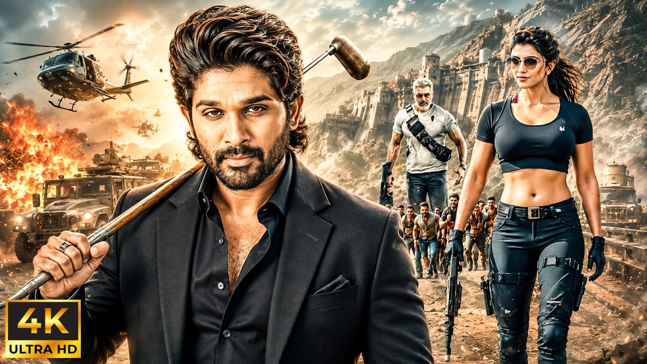 Allu Arjun  South Action Thriller Full HD Movie In Hindi Dubbed | Full HD Blockbuster