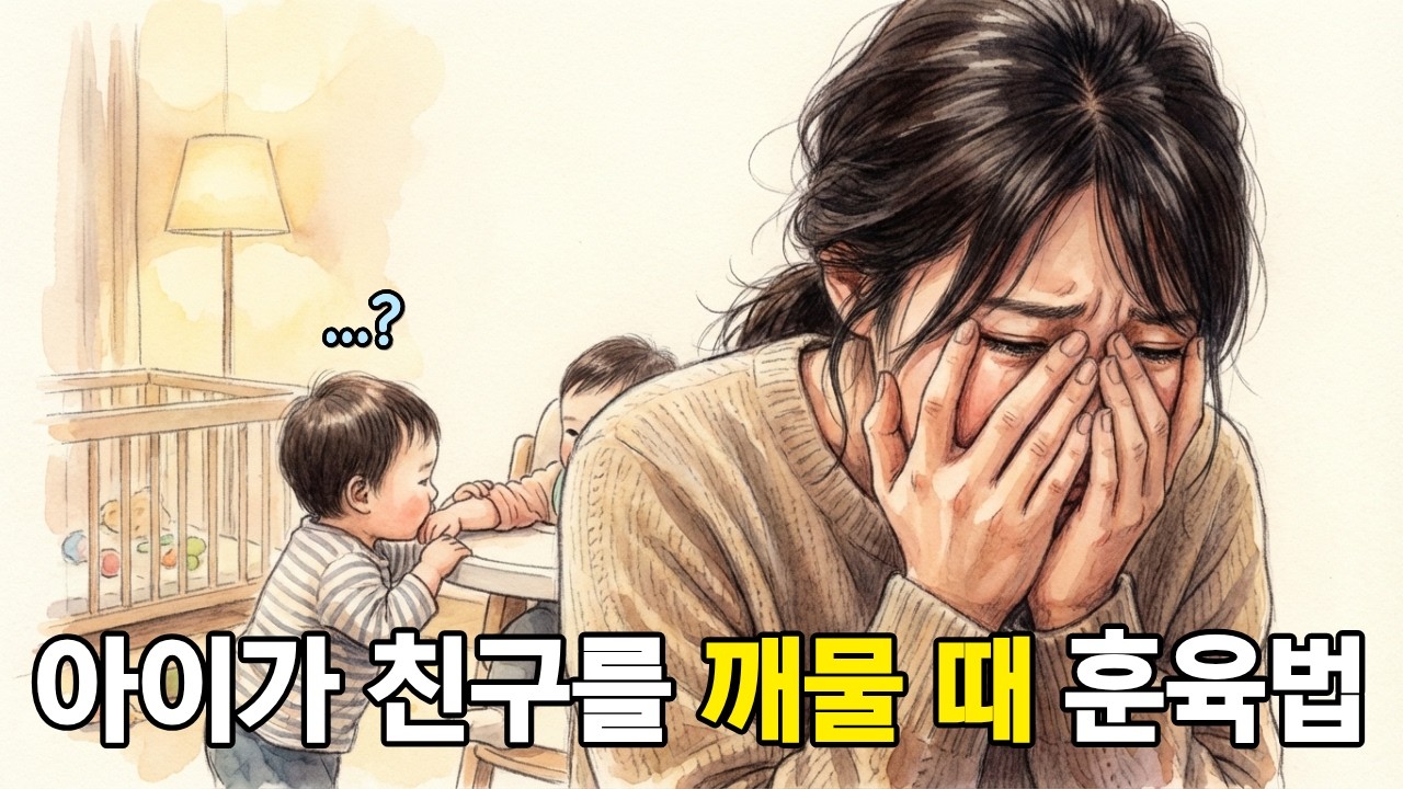 웃으며 놀던 아이가 갑자기 꽉! '공격성' 때문이 아닙니다
