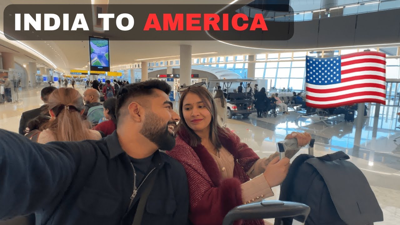 First Time Flying To USA 🇺🇸 From INDIA 🇮🇳 | Immigration At Abu Dhabi | Longest Flight Of My Life |