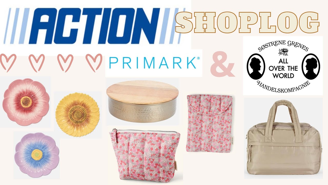 Action shoplog, Primark & Søstrene Grene