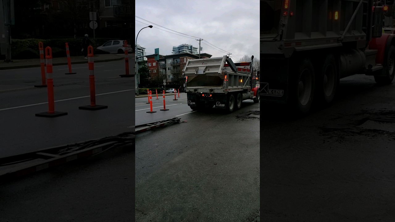 Dump Truck Now  Ready to Transfer Pup Trailer 🇨🇦